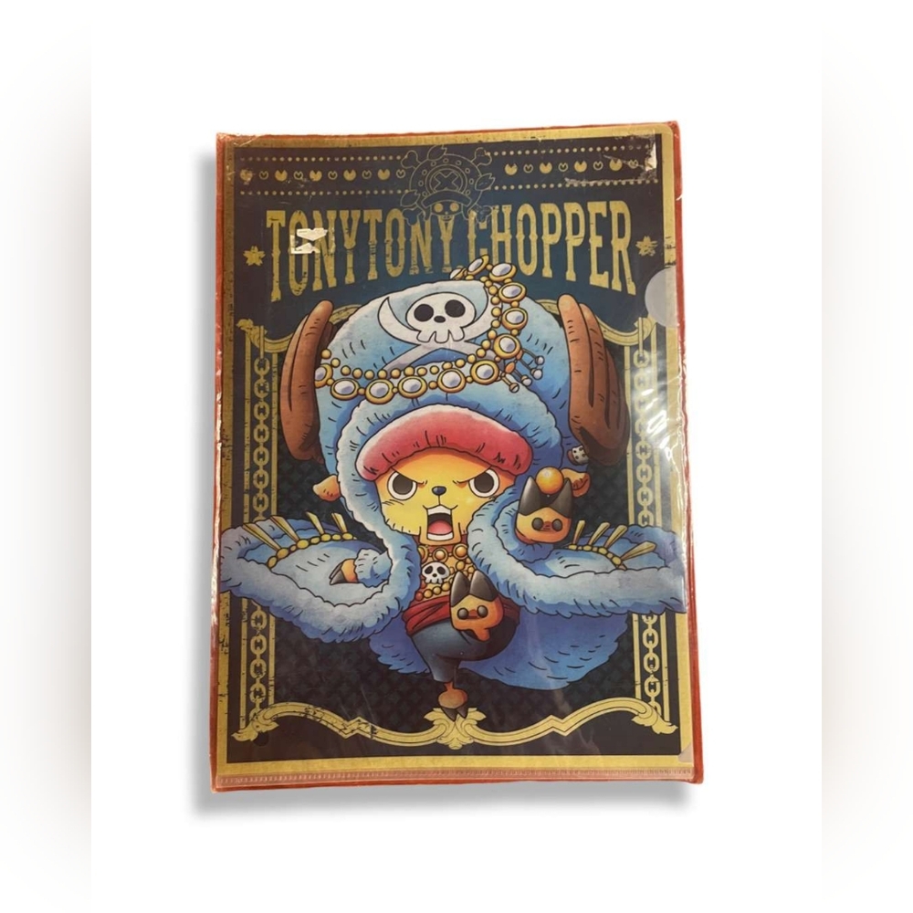 One Piece Clear File Ichiban Kuji Tony Tony Chopper Usopp Collectible